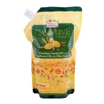 Canolive Cooking Oil Standy Pouch (1 Litre)