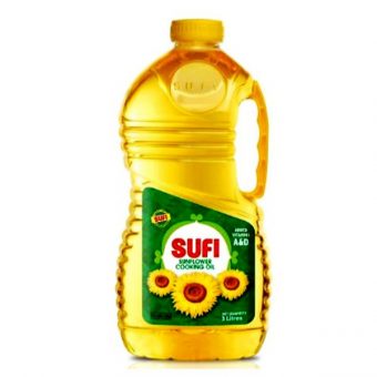 Sufi Sunflower Oil Bottle (3 Litre)